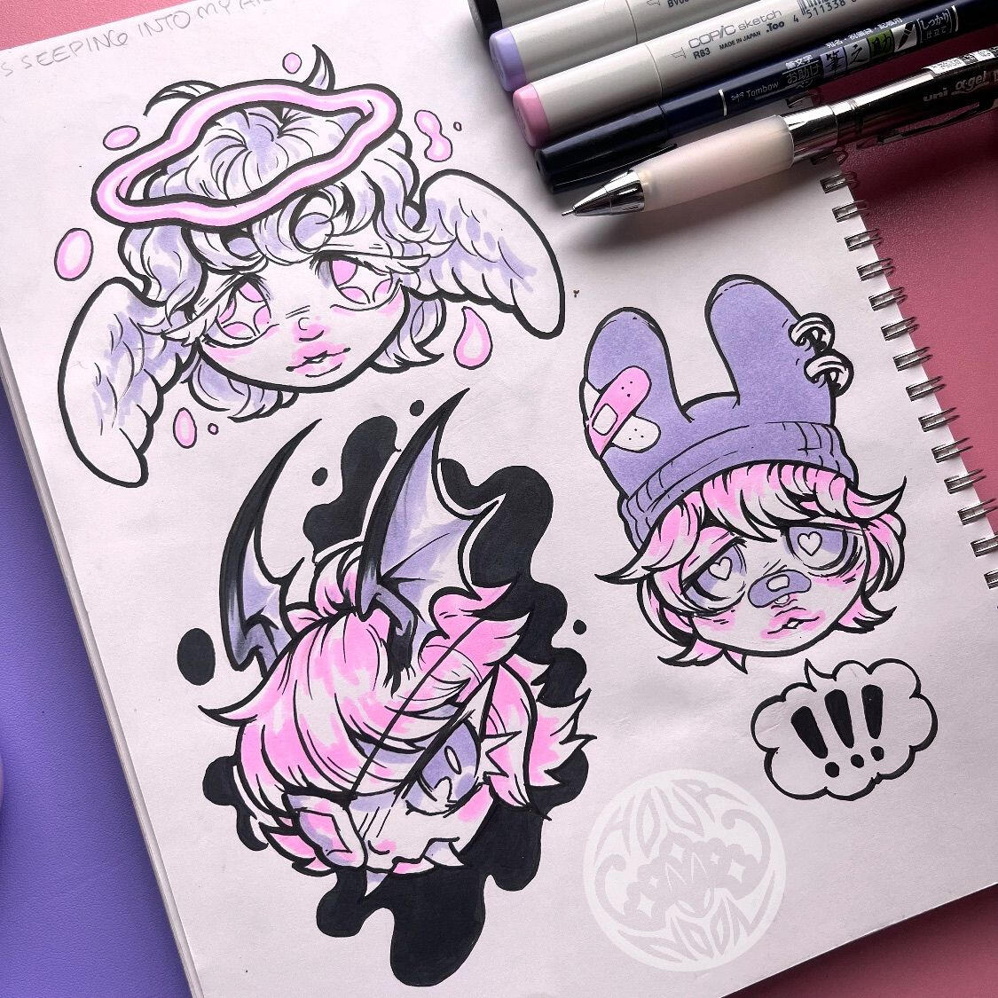 DOODLE HEADS - $250-300