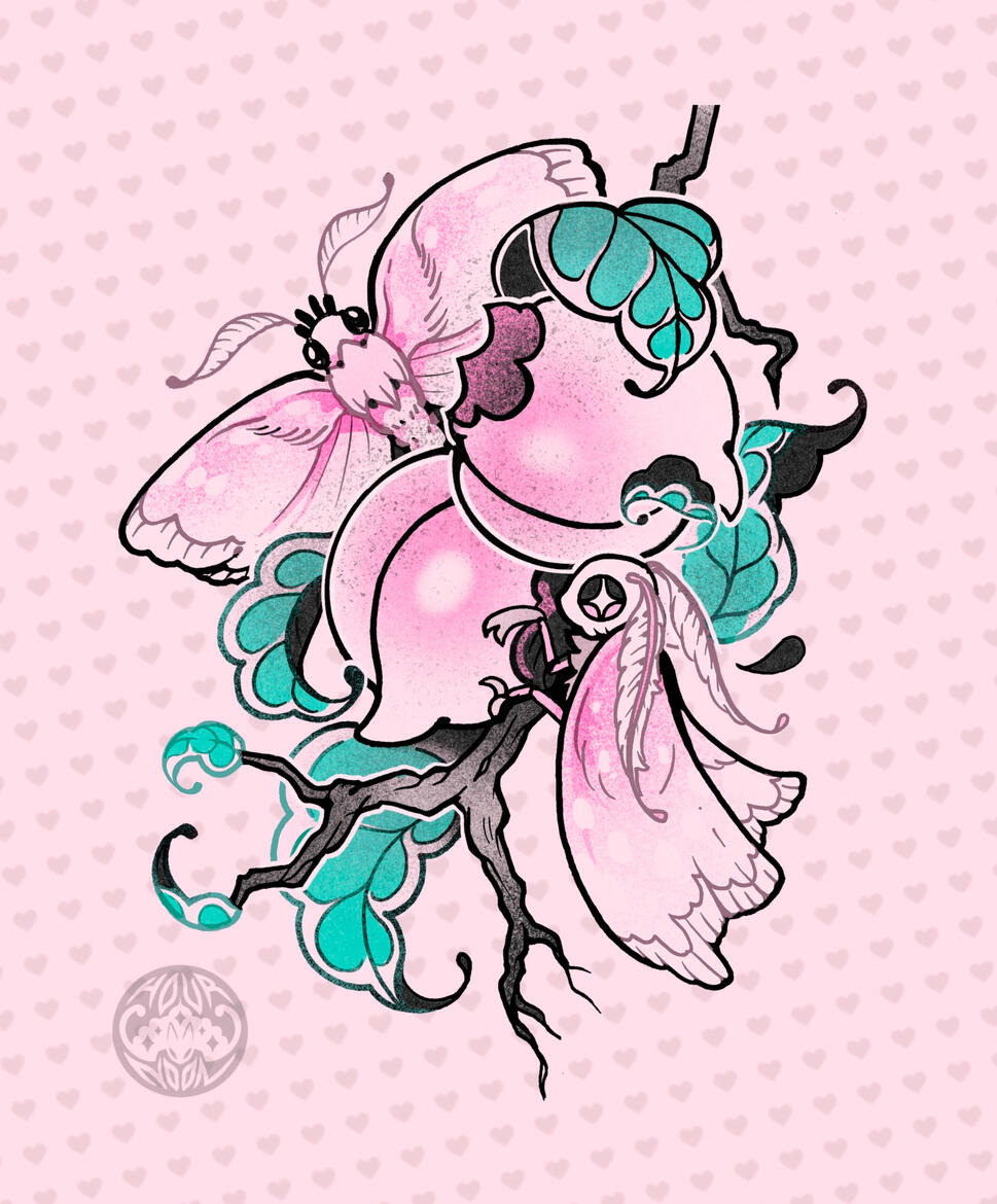 IMMORTAL MOTHS - $300+ color